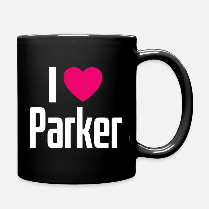 J’adore Parker Pink Heart J’adore Parker - Mug uni - noir