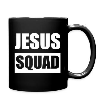 Jesus Squad Logo Tee - Tasse einfarbig - Schwarz - Rechts