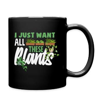 Cadeaux pour les jardins et les amoureux des plantes - Mug uni - noir - Droite