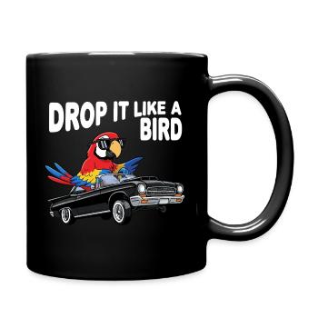 Vogel Cabrio Laisse tomber comme un oiseau - Mug uni - noir - Droite
