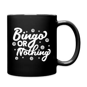 Bingo Player Bingo Or Nothing Bingo - Full Colour Mug - black - Right