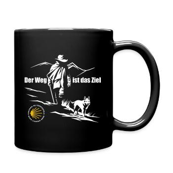 Buen Camino 2026 | Le Camino de Santiago Le voyage est le but - Mug uni - noir - Droite