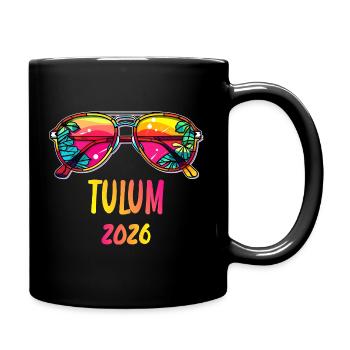 Tulum 2026 Sonnenbrillen Tropen - Tasse einfarbig - Schwarz - Rechts