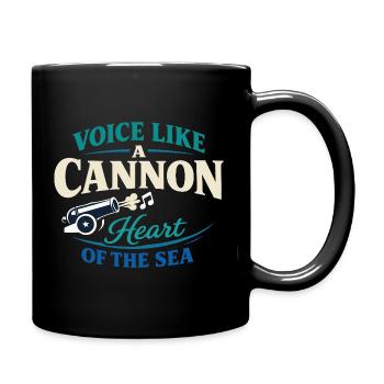 Shanty Crew folk music community - Full Colour Mug - black - Right