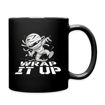 Halloween Maman Conclus Drôle Drôle Effrayant Diction - Mug uni - noir - Droite