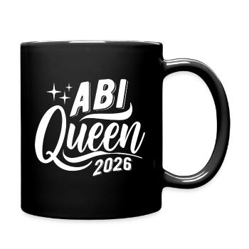 Abi Queen 2026 - Abitur - Spruch - Mug uni - noir - Droite
