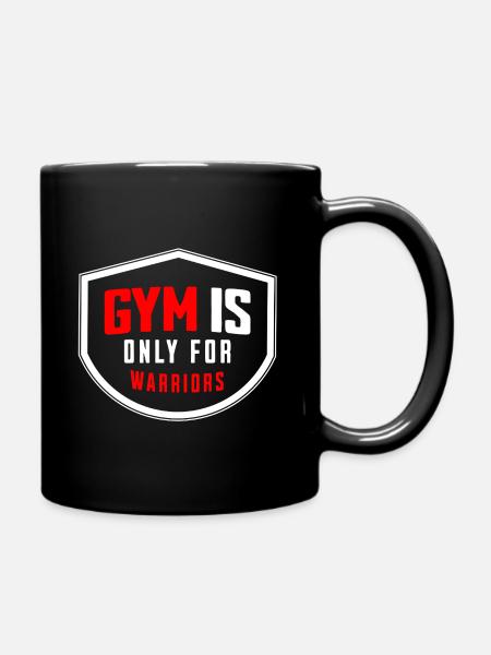 GYM life - Full Colour Mug - black