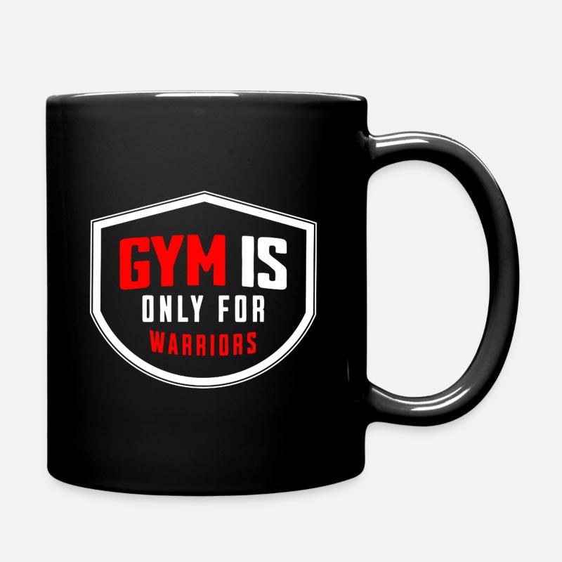GYM life - Full Colour Mug - black