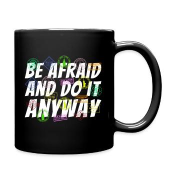 Passport Travel Stamp World Travel Gift - Full Colour Mug - black - Right
