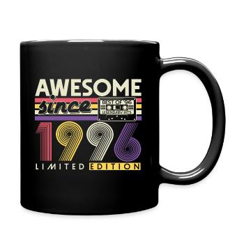 Cadeau rétro pour le 30e anniversaire 1996 - Mug uni - noir - Droite