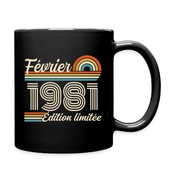February 1981 - Full Colour Mug - black - Right