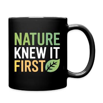 Zertifizierter Spezialist für klinische Naturheilkunde - Tasse einfarbig - Schwarz - Rechts