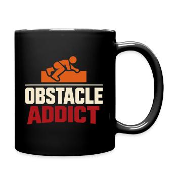 Obstacle Course Racer Obstacle Course Ocr - Full Colour Mug - black - Right