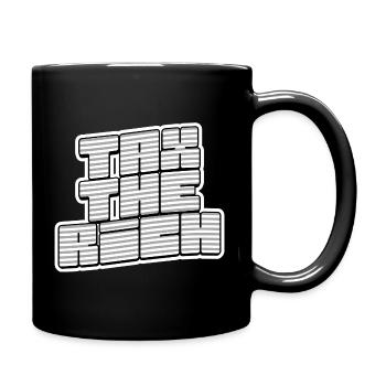 Taxer les riches - Mug uni - noir - Droite