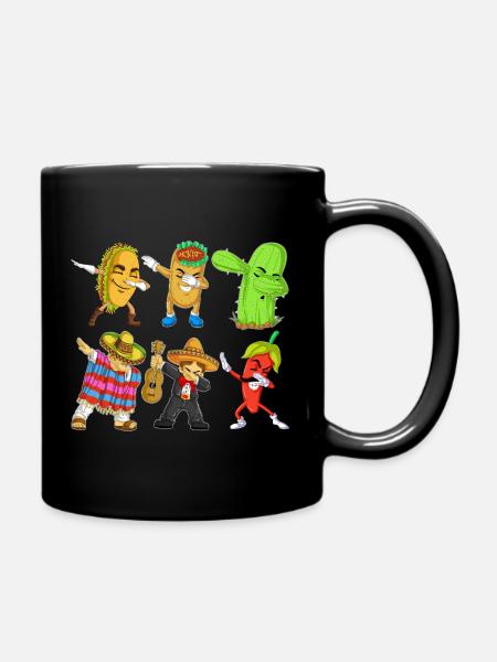 Cinco de Mayo Dab-Hemd - Tasse einfarbig - Schwarz