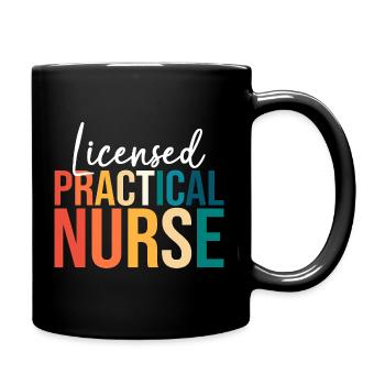 Krankenpfleger Krankenpflegerin Krankenschwester - Tasse einfarbig - Schwarz - Rechts