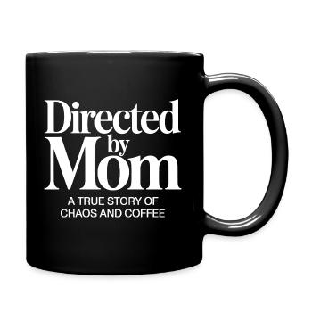 Cinéma Chaos Chemise Café - Mug uni - noir - Droite