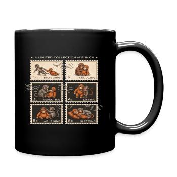 Stamps Baby Monkey Punch - Full Colour Mug - black - Right
