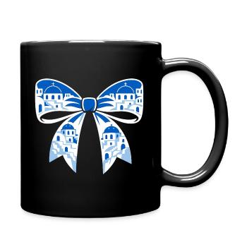 Holiday loop - Full Colour Mug - black - Right