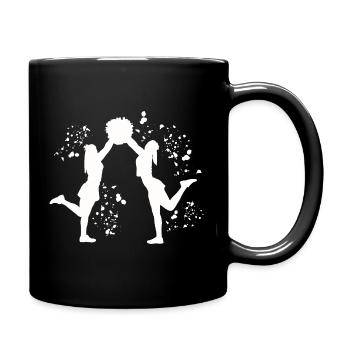 Cheerleader Cheer Mom Cheerleading - Full Colour Mug - black - Right