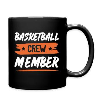 Équipe de basket-ball - Mug uni - noir - Droite