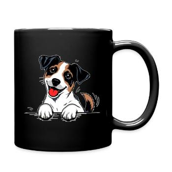 Pattes de couleur Jack Russell Terrier - Mug uni - noir - Droite