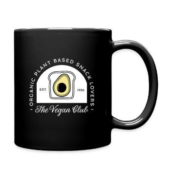 Régime végétal club - Mug uni - noir - Droite