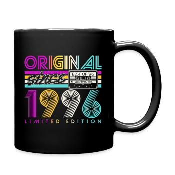 Cadeau d’anniversaire vintage vintage rétro 1996 - Mug uni - noir - Droite