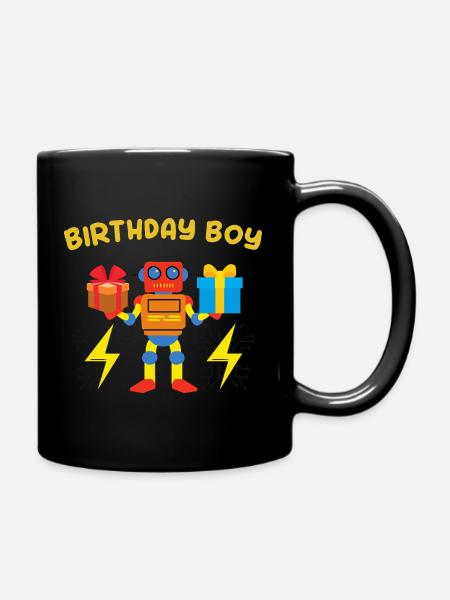 Birthday Boy - Tasse einfarbig - Schwarz