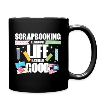 Scrapbooking Memories - Full Colour Mug - black - Right