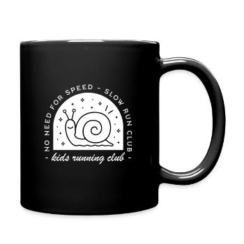 Club d’enfants groupe de course pour enfants - Mug uni - noir - Droite