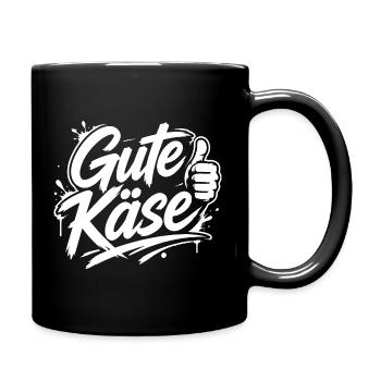 Bons fromages | Graffiti cool qui dit | Mot jeunesse - Mug uni - noir - Droite