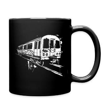Railroad - Full Colour Mug - black - Right