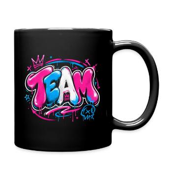 Équipe - Mug uni - noir - Droite