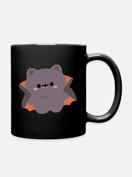 Düppiger Vampir - Tasse einfarbig - Schwarz