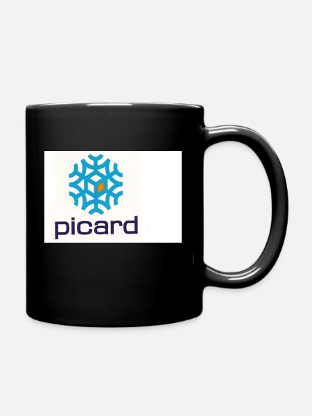 picard - Mug uni - noir
