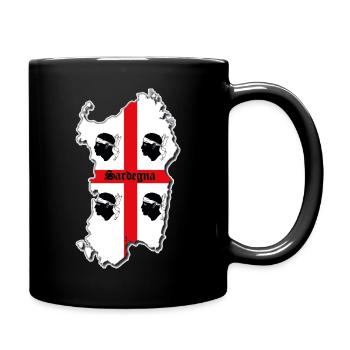 Saradinien - Mug uni - noir - Droite