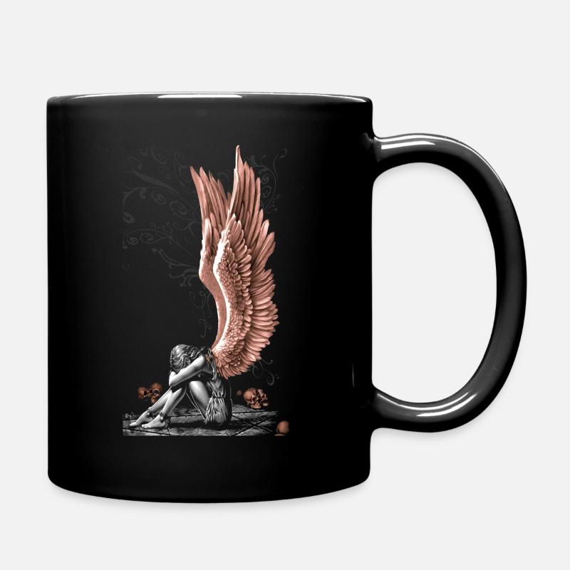 Ange de Fallen Heaven art créatif Enzo Volo - Mug uni - noir