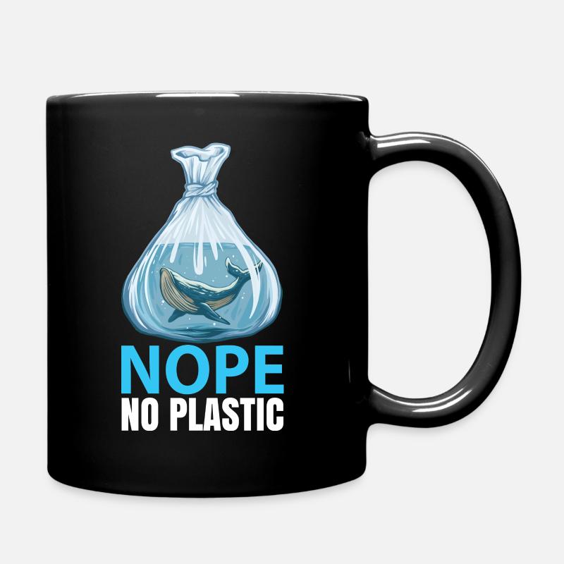 baleine - Mug uni - noir