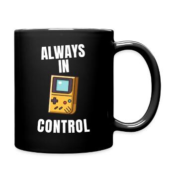 Gaming Videospiele Lustiger Spruch - Tasse einfarbig - Schwarz - Rechts
