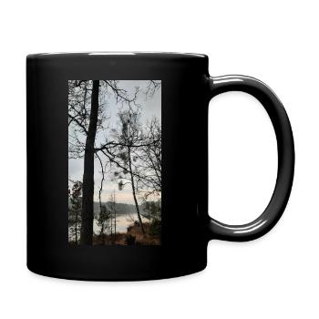 forêt - Mug uni - noir - Droite