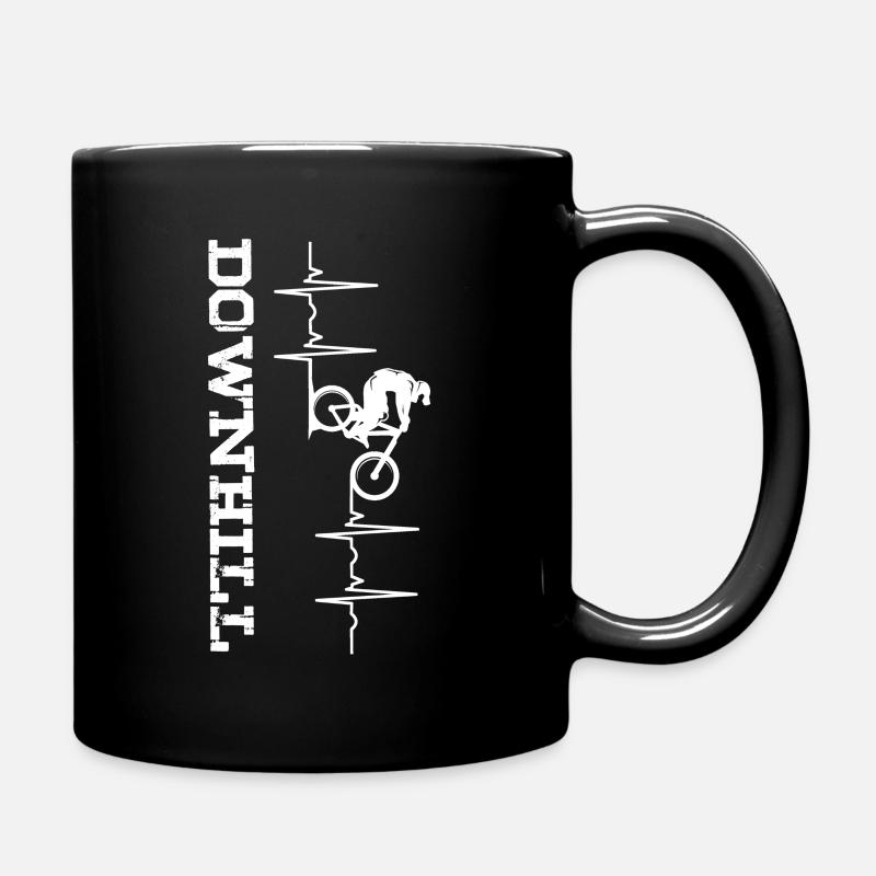 Downhill - Full Colour Mug - black