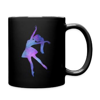 Ballerina - Tasse einfarbig - Schwarz - Rechts