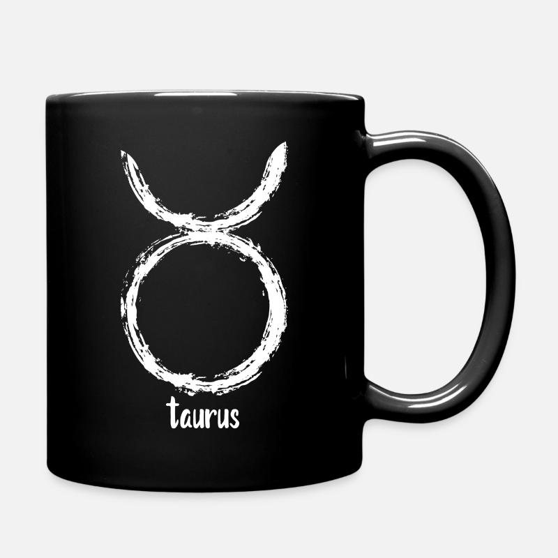Taurus - Full Colour Mug - black