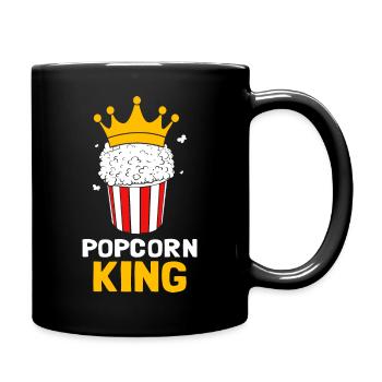 Popcorn King - Full Colour Mug - black - Right