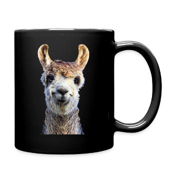 lama - Full Colour Mug - black - Right