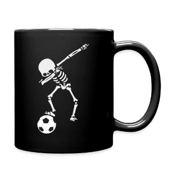 Soccer Team Fußball Torwart Kicken Jungs outfit - Tasse einfarbig - Schwarz - Rechts