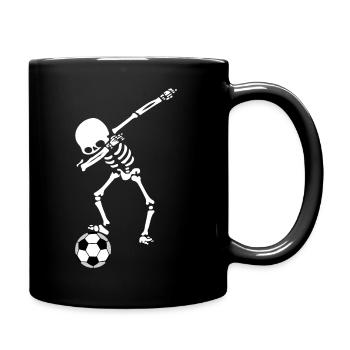 Fußball Soccer Torwart Evolution Kicken Mann Jungs - Tasse einfarbig - Schwarz - Rechts