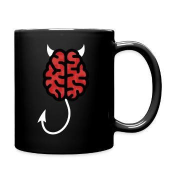 brain devil - Full Colour Mug - black - Right