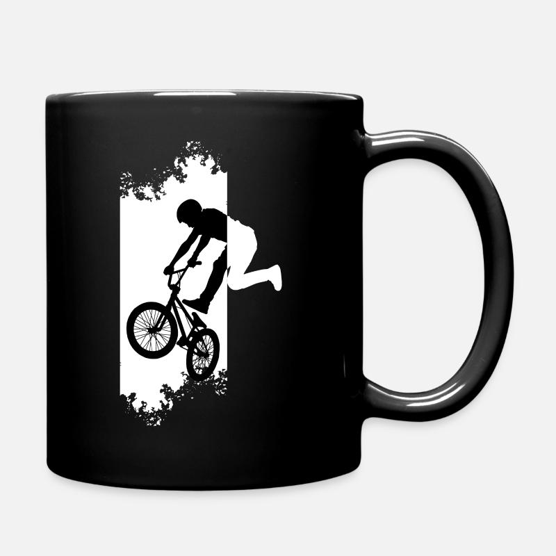 Le BMX - Mug uni - noir